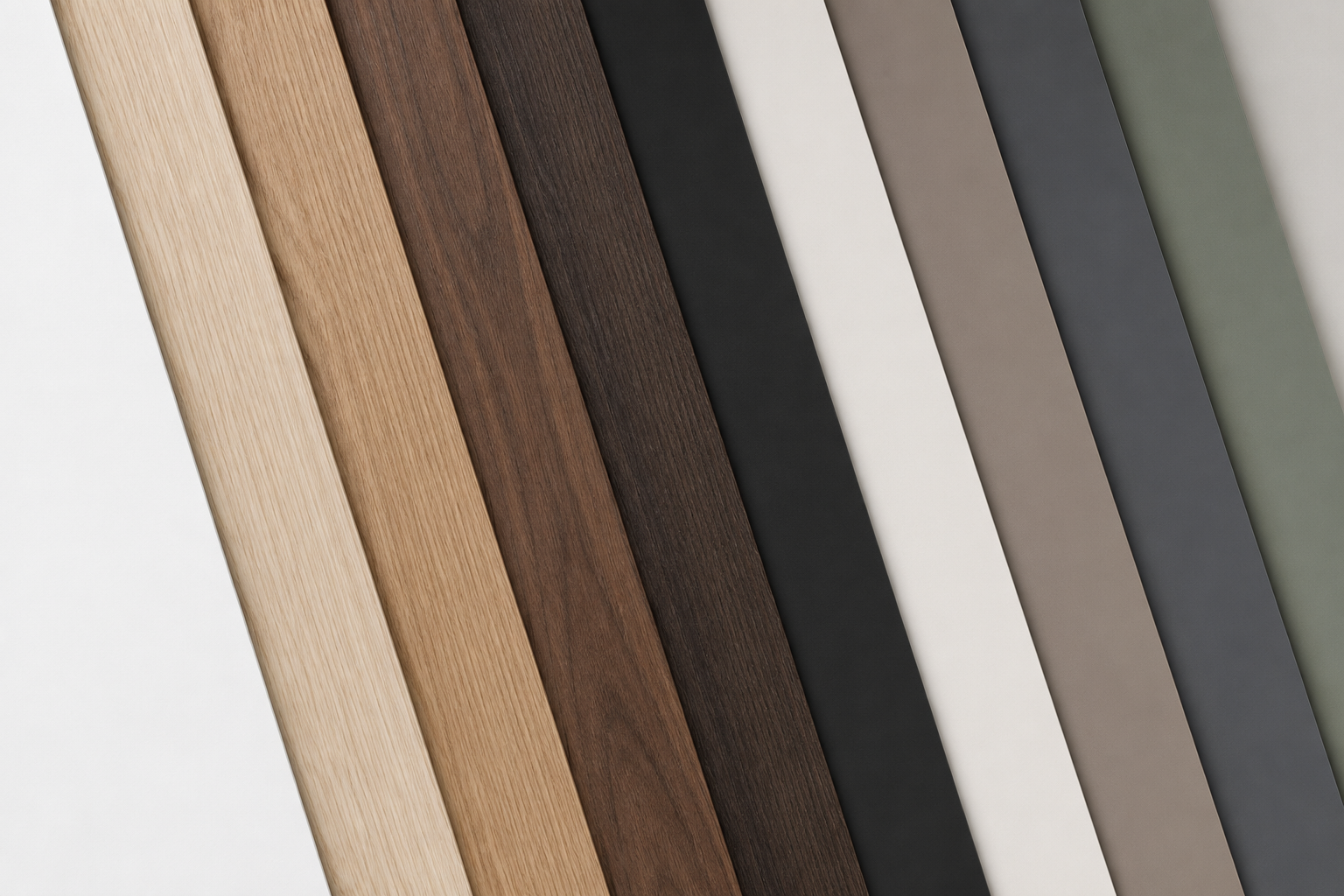 Finiture melaminico disponibili